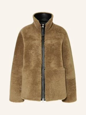 Closed Dwustronna Kurtka Skórzana schwarz