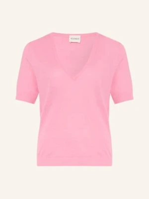 Closed Dzianinowa Koszulka pink