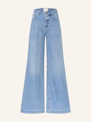Closed Dżinsy Z Szerokimi Nogawkami Glow Up blau