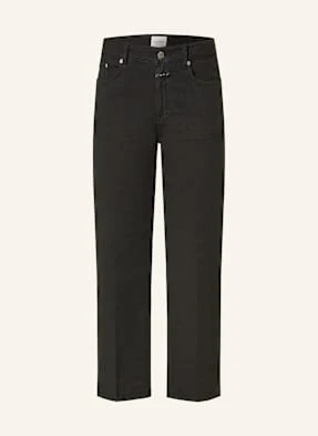 Closed Jeansy 7/8 Milo Z Dodatkiem Lnu schwarz
