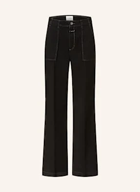 Closed Jeansy Flare Aria schwarz