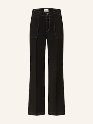 Closed Jeansy Flare Aria schwarz