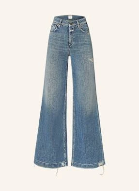 Closed Jeansy Flare Glow Up blau