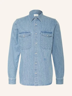 Closed Koszula Jeansowa Army Relaxed Fit blau