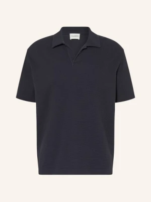 Closed Koszulka Polo Piqué blau
