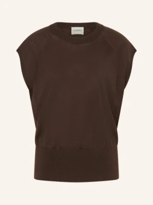 Closed Koszulka Z Dzianiny braun