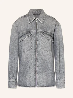 Closed Kurtka Jeansowa grau