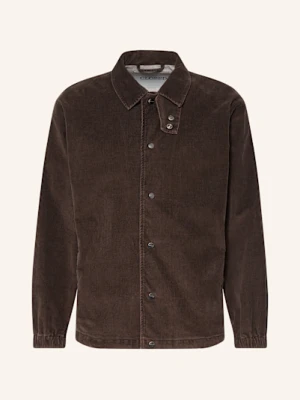 Closed Overjacket Ze Sztruksu Coach braun