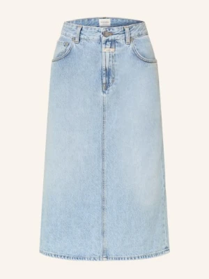 Closed Spódnica Jeansowa blau