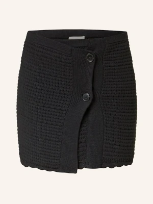 Closed Spódnica Z Dzianiny Crochet schwarz CZARNY