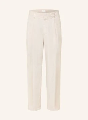 Closed Spodnie Blomberg Wide Relaxed Fit beige