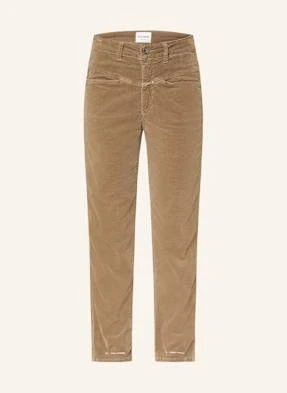 Closed Spodnie Sztruksowe Pedal Pusher beige
