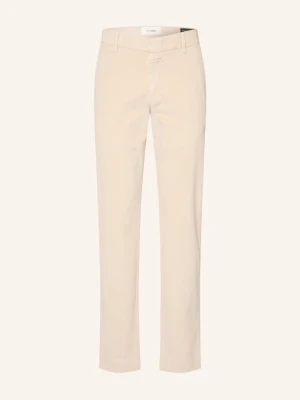 Closed Spodnie Z Sztruksu Clifton Slim Fit beige ECRU