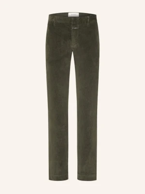 Closed Spodnie Z Sztruksu Clifton Slim Fit gruen OLIWKOWY