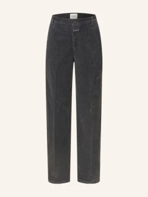 Closed Spodnie Z Sztruksu Jurdy grau