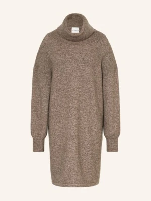 Closed Sukienka Z Dzianiny beige