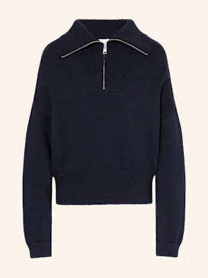 Closed Sweter Typu Troyer blau
