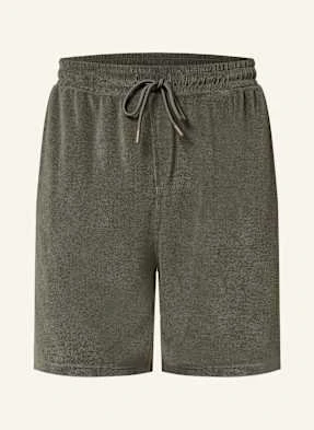 Closed Szorty Z Tkaniny Frotte Regular Fit gruen