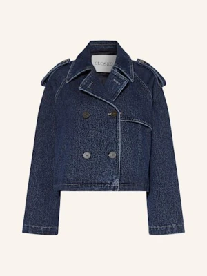 Closed Żakiet Pudełkowy blau