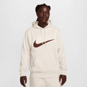 Nike Club Fleece Hoodie mężczyźni Bluzy beż rozmiar Odzież