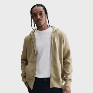 Club Full Zip Hoodie Nike beż
