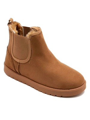 C'M Botki w kolorze karmelowym rozmiar: 36