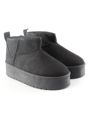 Zdjęcie produktu C'M Botki zimowe w kolorze czarnym rozmiar: 40