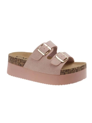 C'M Klapki w kolorze jasnoróżowym rozmiar: 40