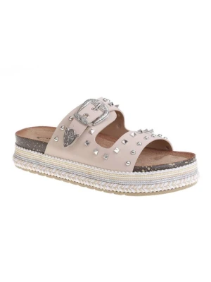 C'M Klapki w kolorze kremowym rozmiar: 39