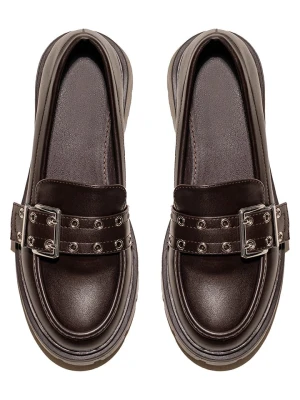 C'M Mokasyny w kolorze brązowym rozmiar: 38