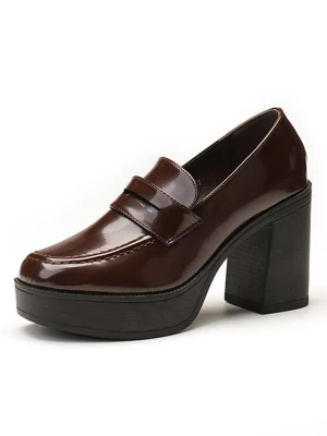 C'M Slippersy w kolorze brązowym rozmiar: 38