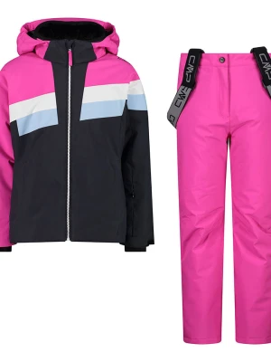 CMP 2-częściowy zestaw narciarski w kolorze różowo-czarnym rozmiar: 152