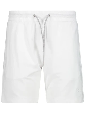 CMP Bermudy dresowe w kolorze białym rozmiar: 36