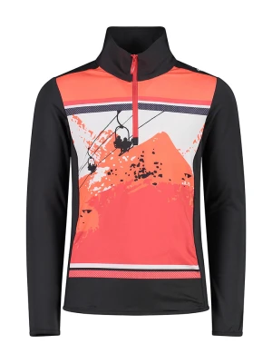 CMP Bluza polarowa w kolorze pomarańczowo-czarnym rozmiar: 128