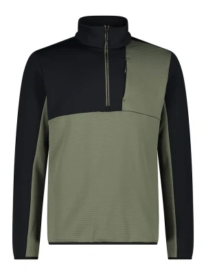 CMP Bluza polarowa w kolorze zielono-czarnym rozmiar: 46