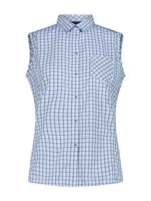 CMP Bluzka funkcyjna w kolorze błękitno-białym rozmiar: 38