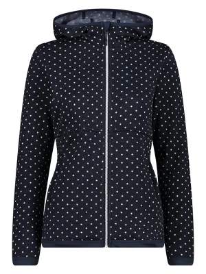 CMP Dzianinowa kurtka polarowa w kolorze granatowym rozmiar: 42