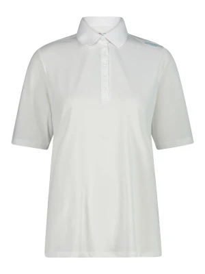 CMP Funkcyjna koszulka polo w kolorze białym rozmiar: 46