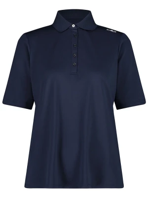 CMP Funkcyjna koszulka polo w kolorze granatowym rozmiar: 36