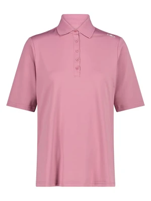 CMP Funkcyjna koszulka polo w kolorze jasnoróżowym rozmiar: 48