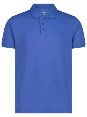 CMP Funkcyjna koszulka polo w kolorze niebieskim rozmiar: 56