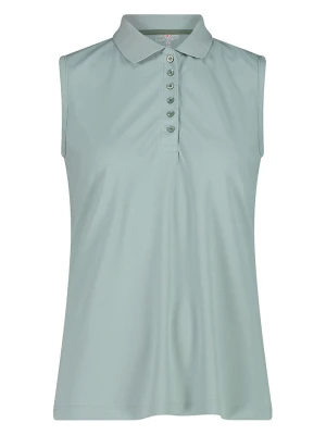 CMP Funkcyjny top polo w kolorze miętowym rozmiar: 34