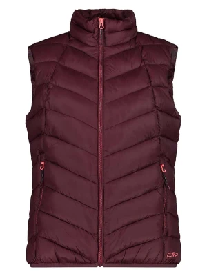 CMP Kamizelka pikowana w kolorze bordowym rozmiar: 42