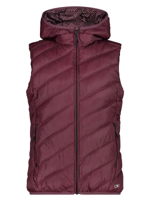 CMP Kamizelka pikowana w kolorze bordowym rozmiar: 42
