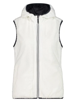 CMP Kamizelka polarowa w kolorze białym rozmiar: 40