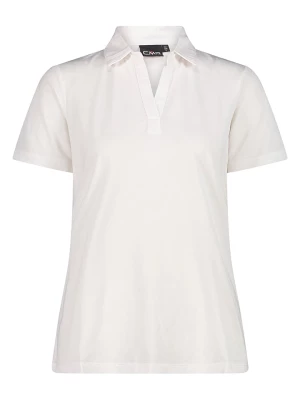 CMP Koszulka funkcyjna polo w kolorze białym rozmiar: 40