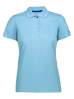 CMP Koszulka funkcyjna polo w kolorze błękitnym rozmiar: 36