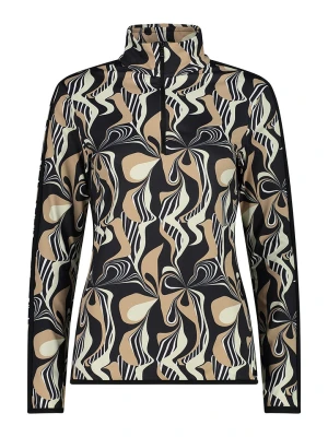 CMP Koszulka funkcyjna w kolorze czarno-beżowym rozmiar: 36