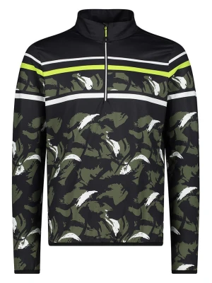 CMP Koszulka funkcyjna w kolorze czarno-oliwkowym rozmiar: 50