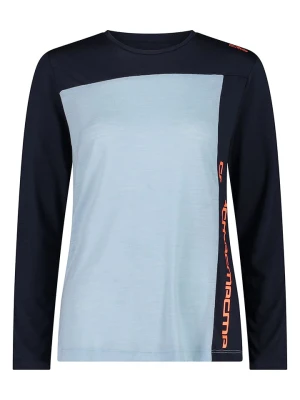 CMP Koszulka funkcyjna w kolorze granatowo-błękitnym rozmiar: 46